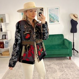 DESIGUAL RARE Floral Jacket - Made In italy